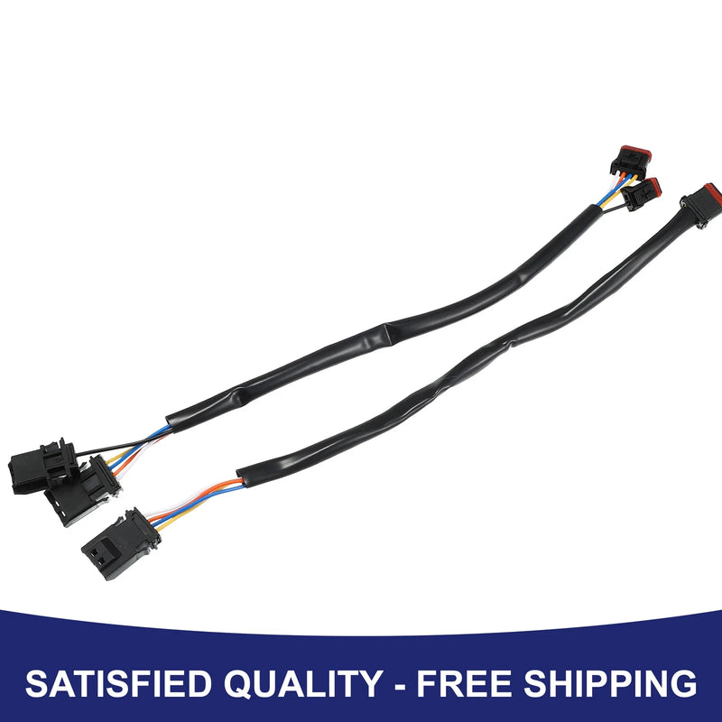 Harley Softail 10 Inch Handlebar Wire Cable Extension 2 x