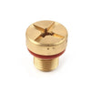 Land Rover Car Brass Male Thread End Cap Connector