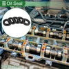 Oil Seal Seal Ring Rotary Shaft Seal NBR Rubber 22x38x7mm Black 5 Pcs