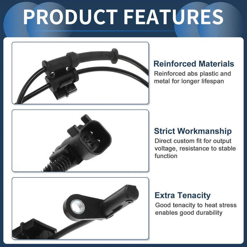 Chrysler 300 Rear Right ABS Wheel Speed Sensor (2011-2015)