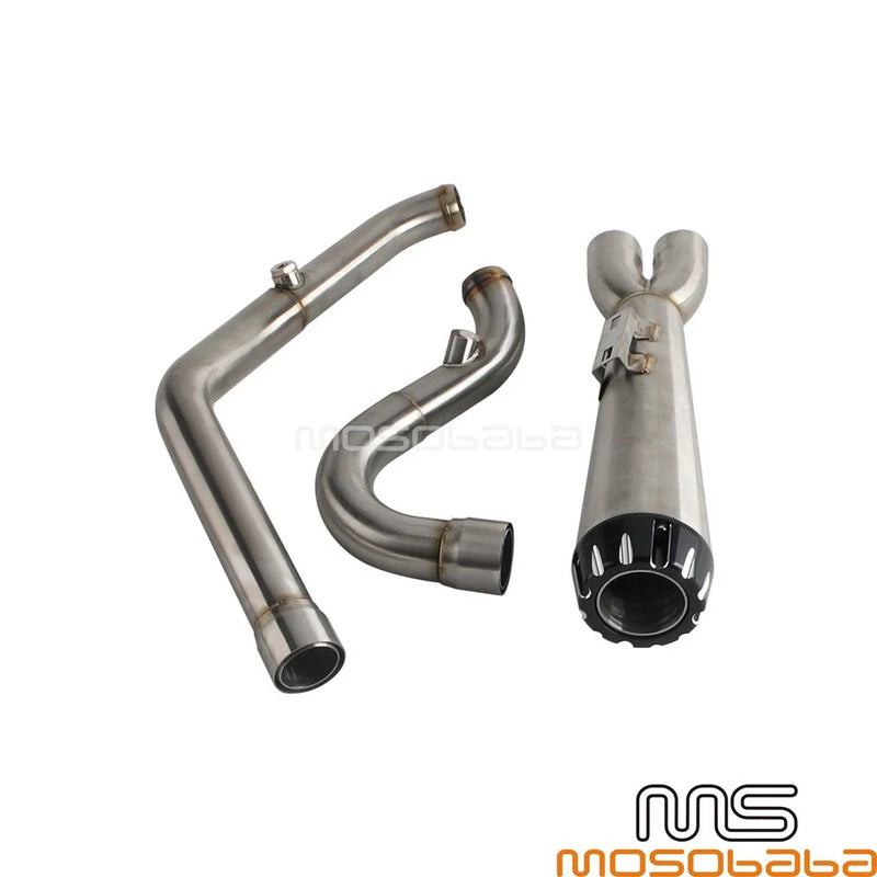 Harley Touring FLHTKL FLHTKSE FLHTCUI Exhaust System Muffler 2 Into 1 (2014-2023)