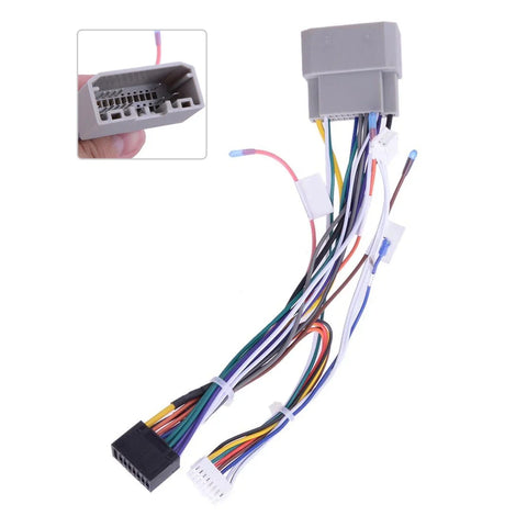 Jeep Wrangler JK & Compass MK49 16Pin Radio Wiring Connector (2007-2018)