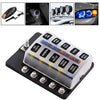 Marine 12V 10-Way Blade Fuse Holder Box with LED Indicator (N/A)