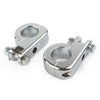Harley Touring Road King 1.5" Chrome Highway Foot Pegs (2009-2023)