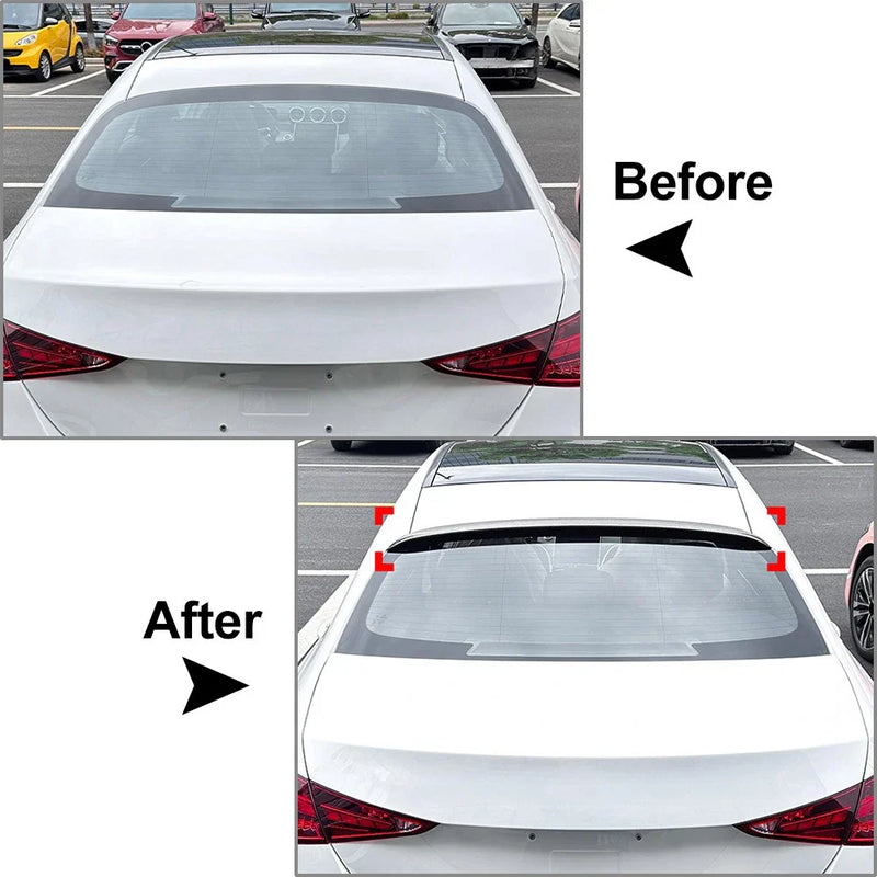 Mercedes Benz C Class Rear Window Roof Spoiler Wing Lip (2022-2024)