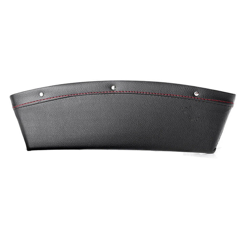 Car - PU Leather Seat Gap Storage Organizer Box (Fits Most Vehicles)