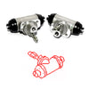 Nissan Caravan Urvan Homy E24 1986-1997 13/16 Rear Wheel Brake Cylinder