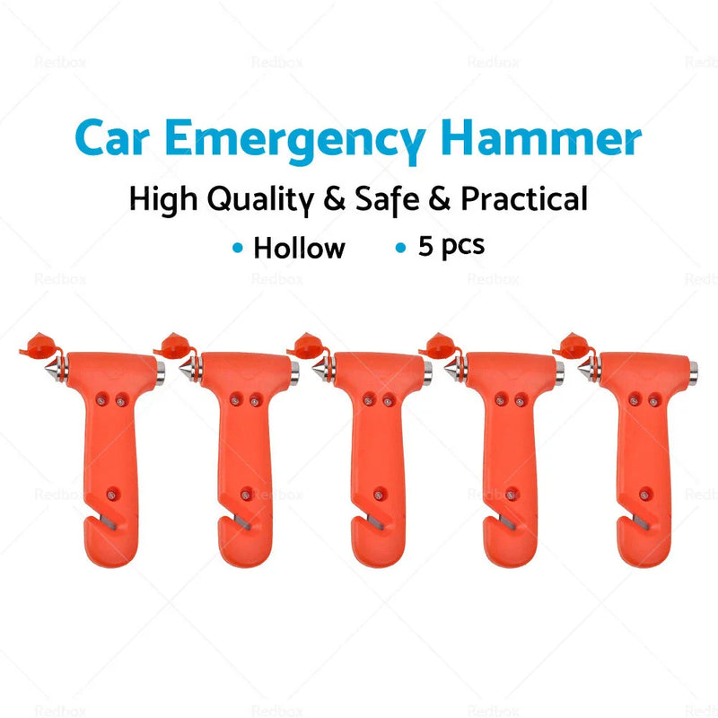 Car Window Glass Tool 5x Emergency Safety Hammer Breaker Cutter