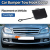 Mercedes-Benz C-Class Front Car Bumper Tow Hook Cover (2007-2014)