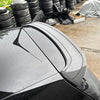 VW Golf 5 GTI R32 Carbon Look Rear Boot Spoiler Lip (2003-2009)