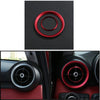 Alfa Romeo Giulia 2017-2018 4pcs Center Air Condition Outlet Vent Cover Trim