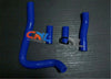 Honda CR250 CR250R Blue Silicone Radiator Hose (1992-1996)