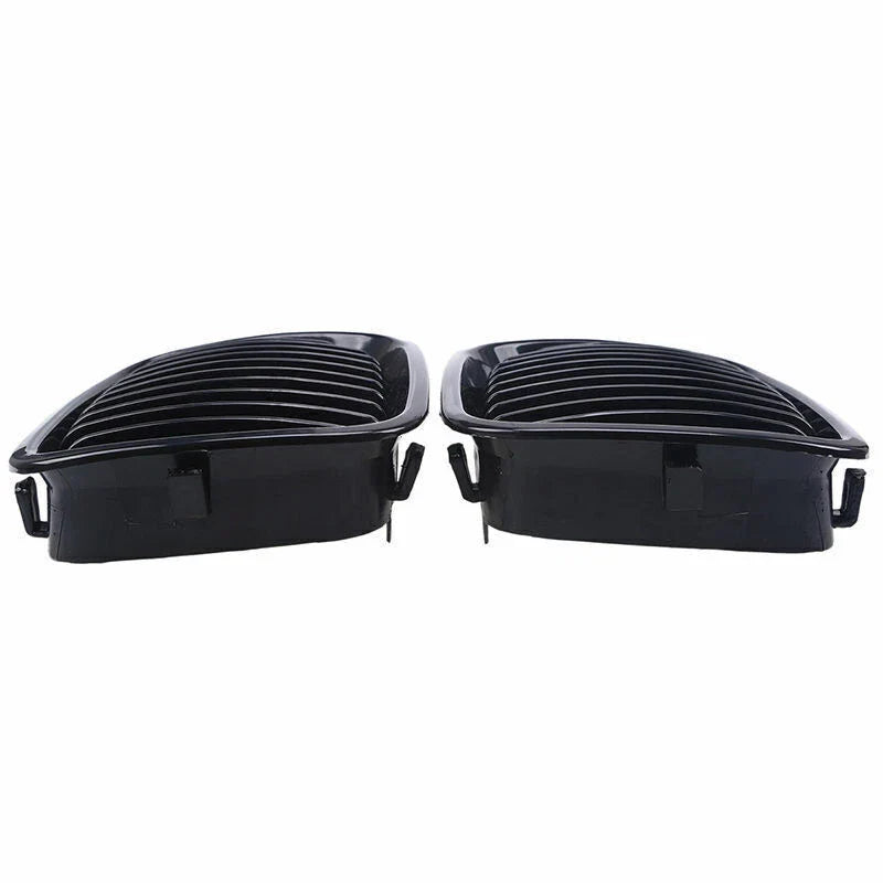 BMW E46 325Ci 330Ci 328 3 Series Gloss Black Kidney Grille (1998-2001)