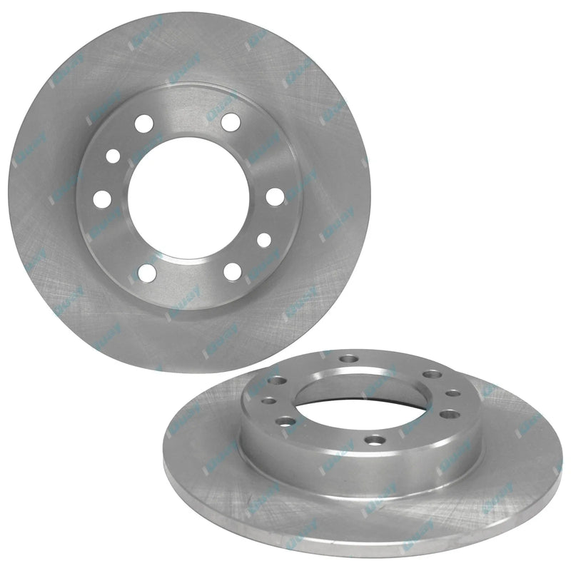 Toyota Hilux 4x4 8 / 1980-7 / 83 RN36 RN46 LN36 LN46 2 Front Disc Brake Rotors