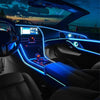 Cars with Remote Control RGB Light Strip Interior Atmosphere Neon Lamp