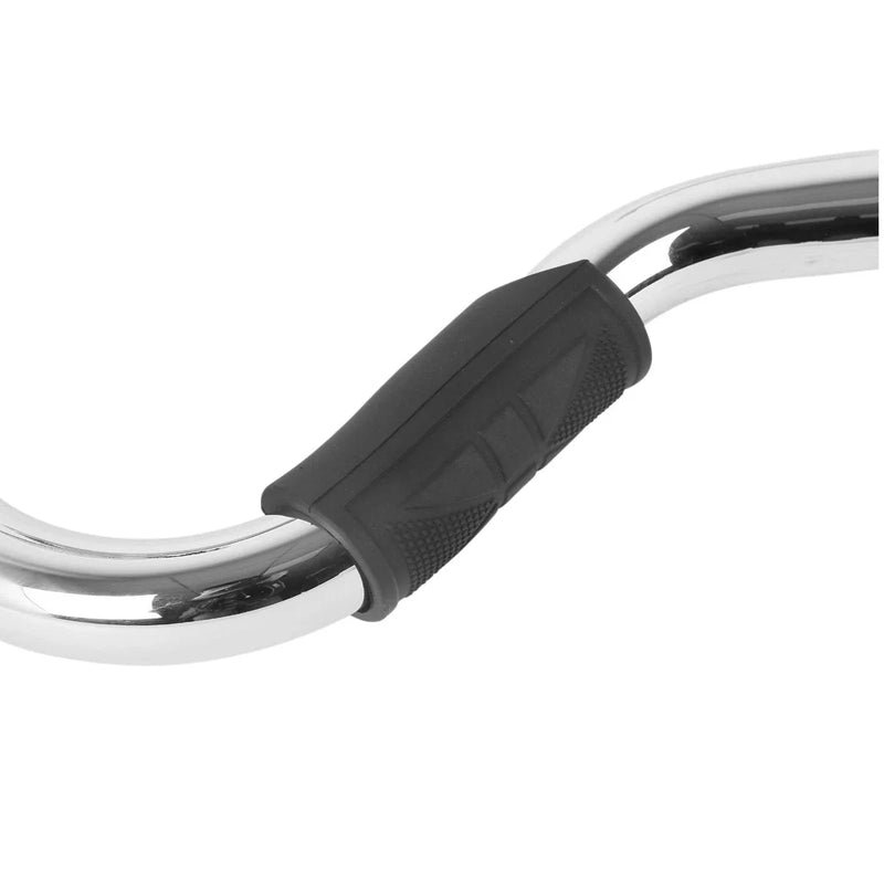 Harley Softail Fatboy Chrome Mustache Engine Guard Crash Bar (2000-2017)