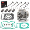 Polaris Scrambler 500 Engine Cylinder Head w/ Valve Gasket (1997-2012)
