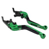 Honda ADV150 CNC Green Extendable Brake Clutch Levers (2019-2020)