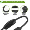 Toyota Highlander Carbon Fiber Black Door Handle Cup Protector (2001-2023)