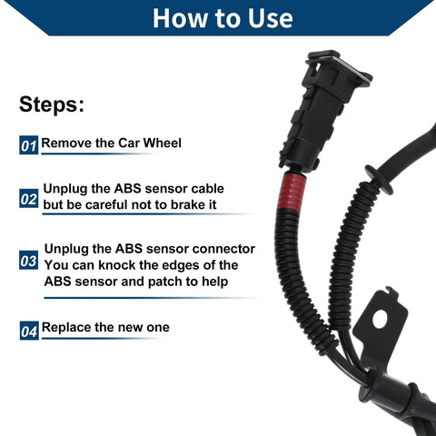 Kia Soul ABS Wheel Speed Sensor (2010-2013)