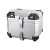 Scooter - Waterproof Silver 45L Motorcycle Top Box Rear Storage