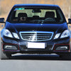 Mercedes Benz E Class W212 Black Fog Light Grille Covers (2009-2013)