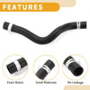 Ford Fiesta (2009-2024) Rubber Black 1 x Piece Radiator Hose