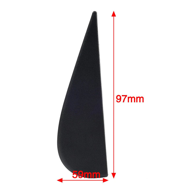 Jeep Wrangler Door Side Mirror Triangle Flag Applique (2007-2018)