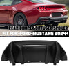 Ford Mustang GT S650 Matte Black Rear Bumper Diffuser (2024-2025)