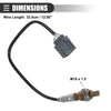 Honda Civic 1992-1995 O2 Oxygen Sensor (2 x)
