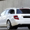 Mercedes W204 S204 Rear Window Spoiler Side Wing Cover (2007-2014)