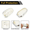 Peugeot 308 White Silver TPU Key Fob Shell Cover (2007-2014)