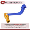 Honda CRF110F (2013-2018) Blue Gold Tone Folding Shifter Lever