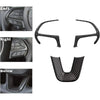 Dodge Challenger Durango Carbon Fiber Steering Wheel Cover Trim (2015-2020)