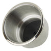 Marine Boat RV Stainless Steel Recessed Cup Drink Holder w/Drain (N/A)