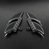 Harley Touring Motorcycle Floorboards Driver Passenger Foot Pegs (2009-2023)