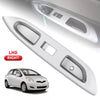 2007-2010 Toyota Yaris Sedan Silver Master Power Window Switch Bezel