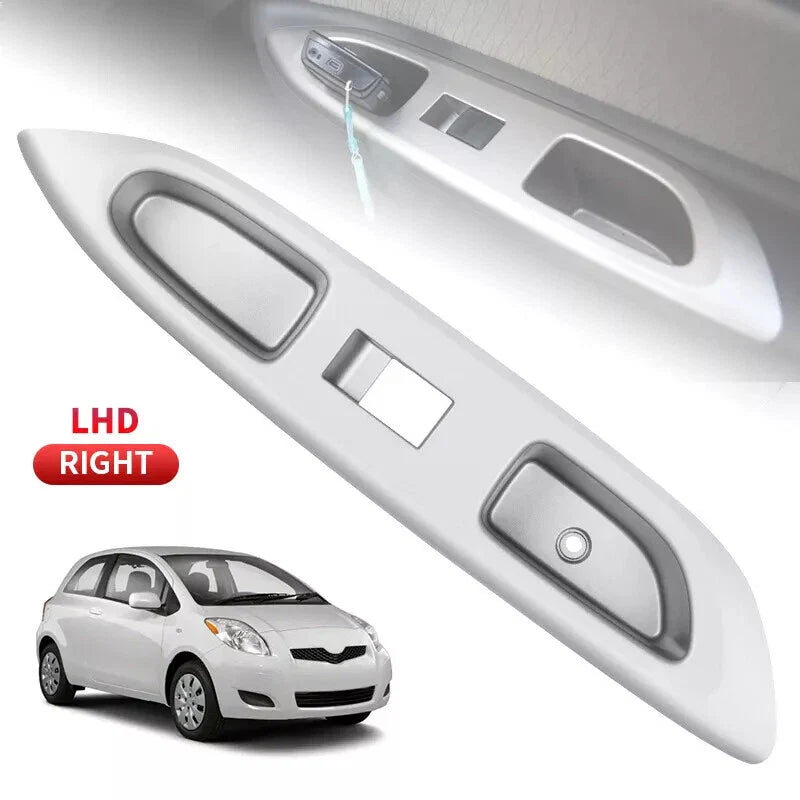 2007-2010 Toyota Yaris Sedan Silver Master Power Window Switch Bezel