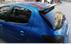 Peugeot 206 Hatchback 2003-2009 Unpainted ABS Spoiler Wing Trunk