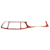 Dodge Challenger Large Pane Carbon Fiber Sticker