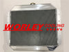 Ford F100 F250 F350 Bronco V8 44mm Aluminum Radiator & Fan (1967-1981)