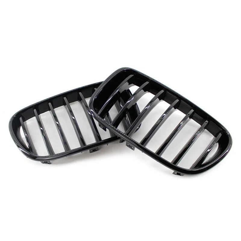 BMW X3 Front Radiator Kidney Grille Gloss Black (2011-2013)
