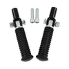Harley Softail Black Passenger Footpeg Clevis Support Mount (2000-2006)