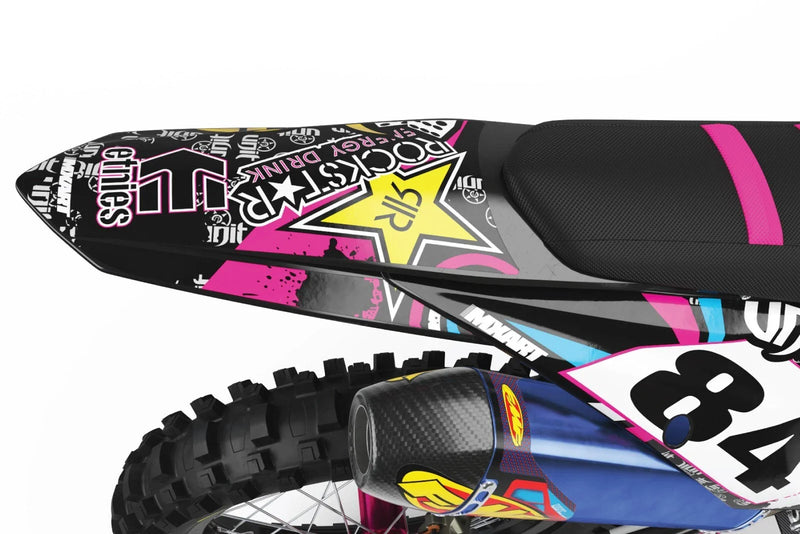 KTM 150 SX (2007-2010) Decals Custom Sticker Kit RUSH Style