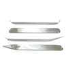 Toyota Corolla Sedan KE30 TE31 KE55 1974-1981 Chrome Weather Visor Set