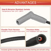 Ford Mustang 6 Pcs Spark Plug Wire Ignition Coil Cable (2005-2014)