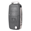 VW Jetta, Passat, Golf 3 x Button Remote Key Fob Shell Cover (2006-2014)
