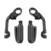 Harley Sportster 883 1200 1 1/4'' Highway Bar Footpeg Angled Mount