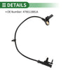 Nissan Cube (2012-2014) Rear Left ABS Wheel Speed Sensor