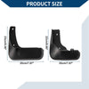 Toyota Camry Mud Flaps Splash Guards 1 Set (2012-2014)